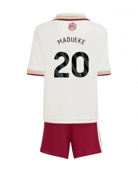 Billige Fotballdrakt Arsenal Noni Madueke #20 Replika Tredjedraktsett Barn 2025-26 Kortermet (med bukser)